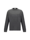 Agolde Long-sleeve Drop-shoulder T-shirt In Gray