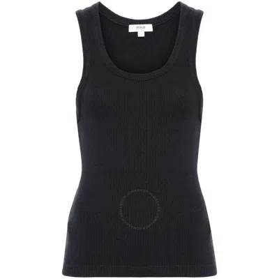 Agolde Ladies Beige Poppy Tank In Black