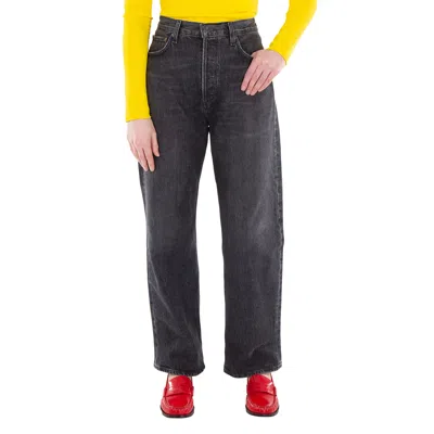 Agolde Ladies Black Fran Jeans
