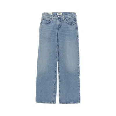 Agolde Ladies Blue Fusion Denim Jeans