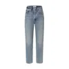 Agolde Ladies Blue Parker Low Slung Vintage Straight Jeans In Blue