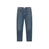 Agolde Ladies Imagine Med Dark Indigo 90s Crop Mid Rise Straight Jeans