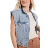 Agolde Ladies Immortal/pale Indigo Charli Vest In Purple
