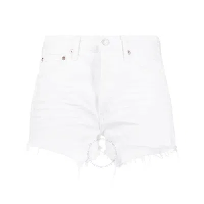 AGOLDE AGOLDE LADIES PARKER DOUGH CUT OFF DENIM SHORTS