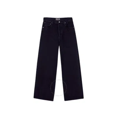 Agolde Ladies Ren High Waist Jeans In Black