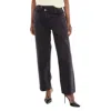 Agolde Ladies Shambles Criss Cross Straight Leg Jeans In Animal Print