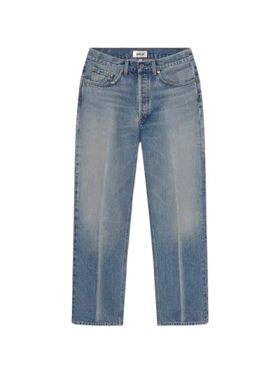 Agolde Lana Button Jeans In Multi