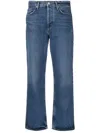 Agolde Luna Pieced Cotton Denim Jeans
