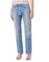 Agolde Lana High Rise Vintage Straight Jeans In Brink In Blue