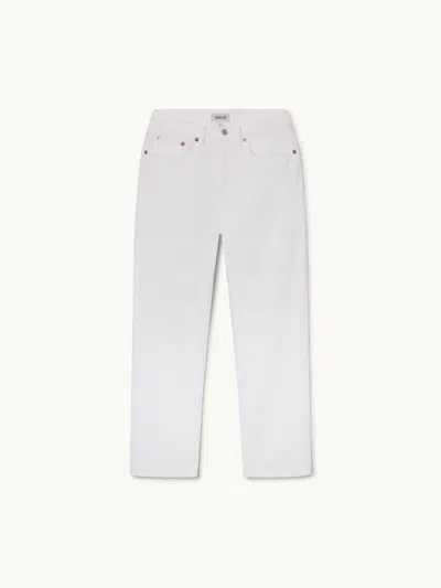 Agolde Lana Jean Marshmallow 31 In White