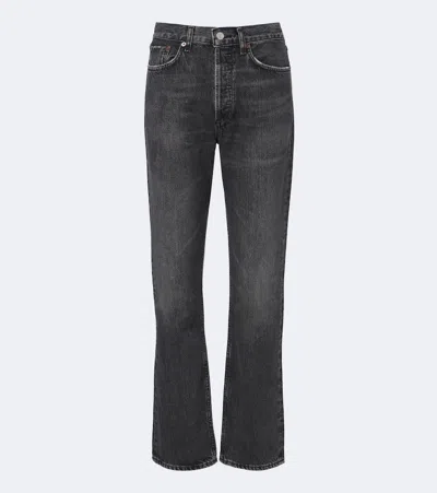 Agolde Lana Straight Jeans In Blue