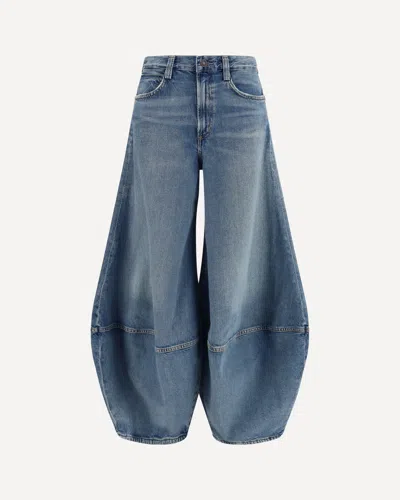 Agolde Lanterna Jeans In Blue