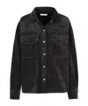 Agolde Lapel Long Sleeve Shirt