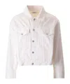 Agolde Palmer Cropped Recycled-denim Jacket