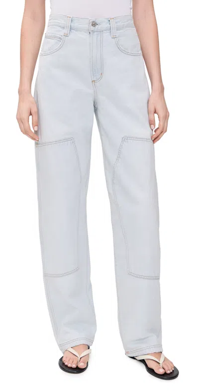 Agolde Laria Pieced Jeans Process In Blue