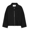 Agolde Laurie Jacket In Black