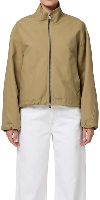 AGOLDE LAURIE JACKET KHAKI