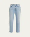 Agolde Leena Baby Flare Jeans In Blue