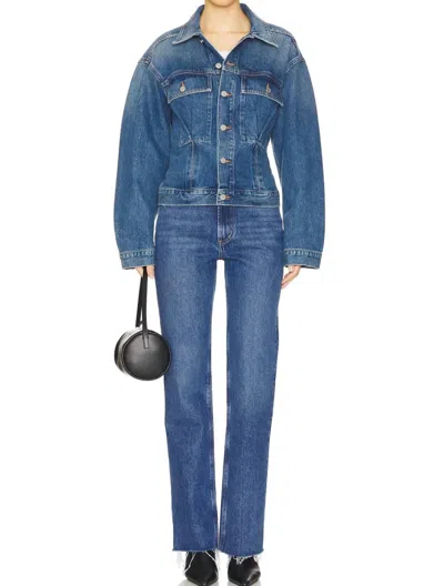 Agolde Leena Bootcut Jeans In Placebo In Blue