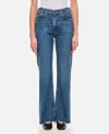 Agolde Leena Flared Jeans In Blue