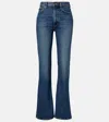 Agolde Leena Flared Jeans In Blue