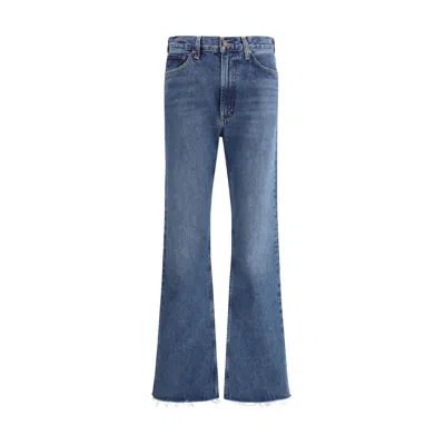 Agolde Leena Jeans In Blue