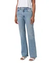 Agolde Leena Mid Rise Baby Bootcut Jeans In Stage In Stage