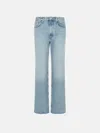 Agolde 'leena' 'stage' Regenerated Cotton Jeans In Blue