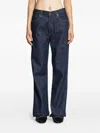 Agolde Leena Straight Jeans In Blue