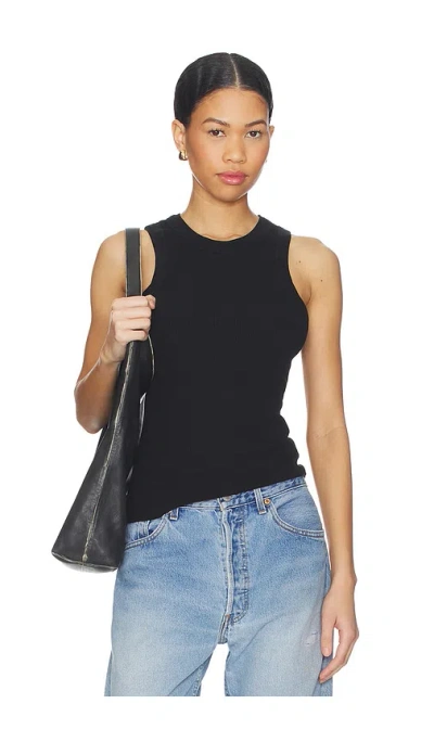 Agolde Womens Enamour (dk Vint Ind) Dame Faded-wash Wide-leg Denim Jeans In Black