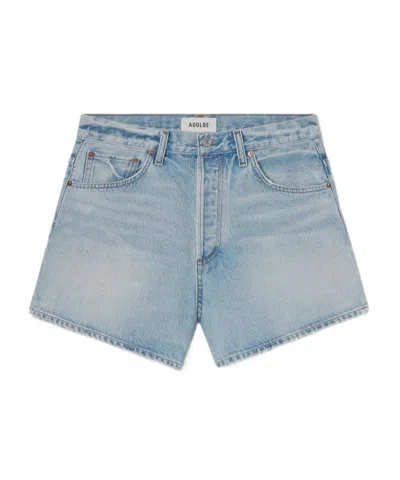 Agolde Leith Short In Blue