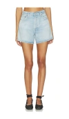 Agolde Leith Short In Blue