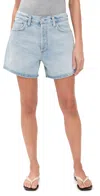 Agolde Leith Short In Blue
