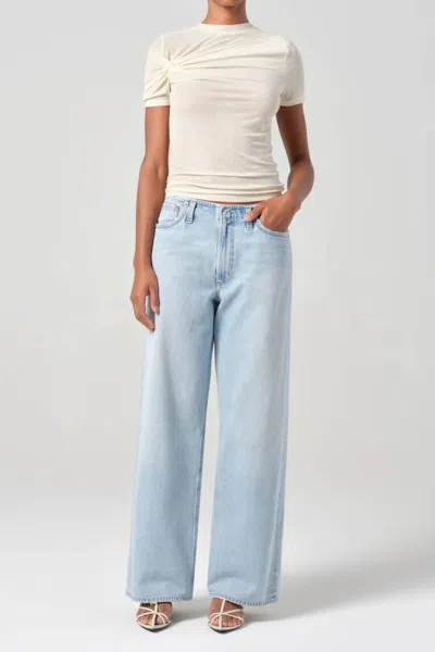 Agolde Lex Jean In Reach In Blue