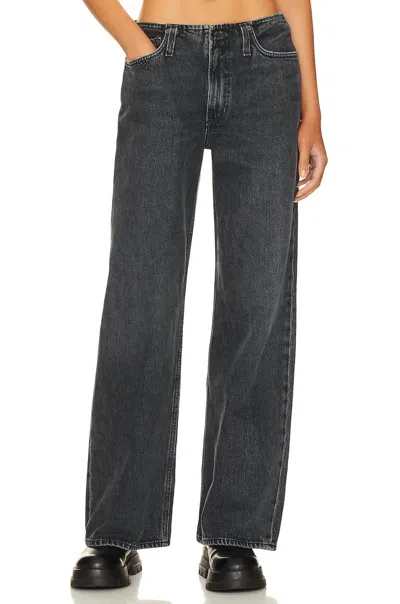 Agolde Lex Low Rise Jean In Paradox In Black