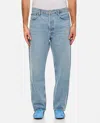 Agolde Light Blue 90s Mid-rise Loose Fit Jeans In Light Blue