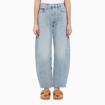 AGOLDE AGOLDE  LIGHT BLUE DENIM BALLOON JEANS
