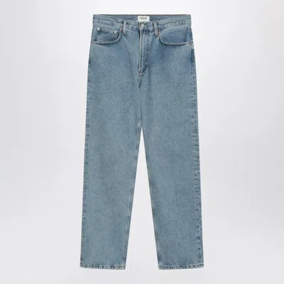 Agolde Light Blue Jeans In Regenerated Denim Men