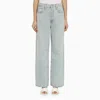 Agolde Light Blue Denim Destructured Jeans