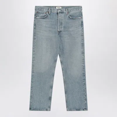 AGOLDE AGOLDE LIGHT JEANS IN REGENERATED DENIM