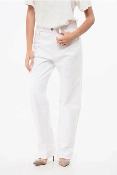 Agolde Light Wash Straight Leg Fran Jeans