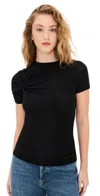 Agolde Lissa Tee Black