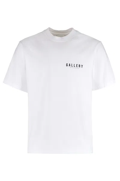 Agolde X Rsvp Gallery Cotton Crew-neck T-shirt In White