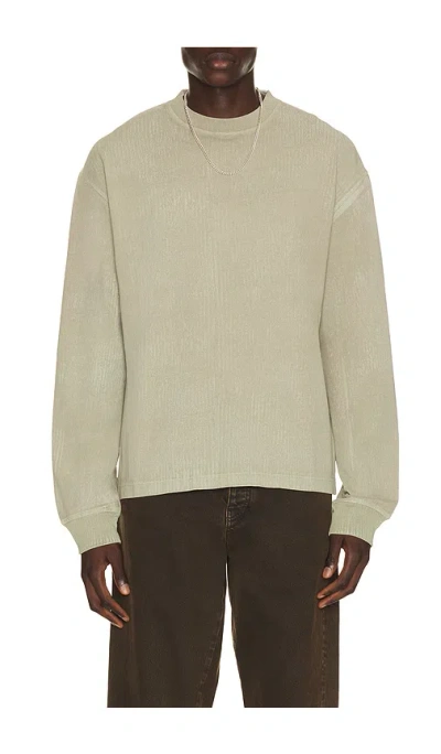 Agolde Long Sleeve Asha Shirt In Multi