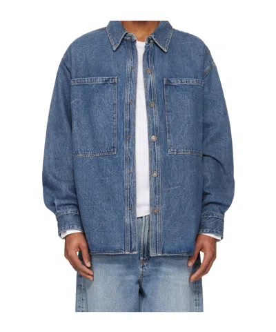 AGOLDE LONG SLEEVE DENIM JACKET