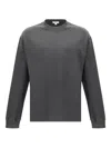 Agolde Long-sleeve Drop-shoulder T-shirt In Gray