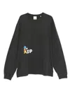 Agolde Long Sleeve Mock Neck In Black
