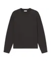 Agolde Long Sleeve Drop Shoulder Tee In Black