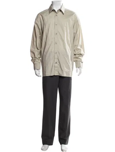 Pre-owned Agolde Long Sleeve Shirt In Neutrals
