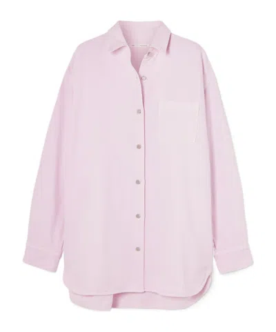 Agolde Long Sleeve Shirt In Pink